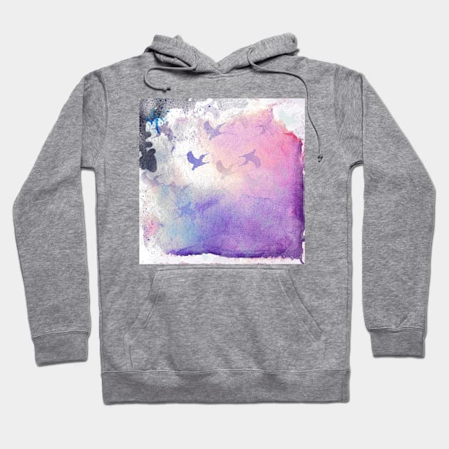 Hummingbird Heaven Hoodie by DesigningJudy